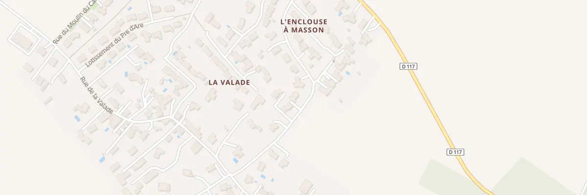 Plan du 95 Rue de l’Enclouse à Masson à Semussac
