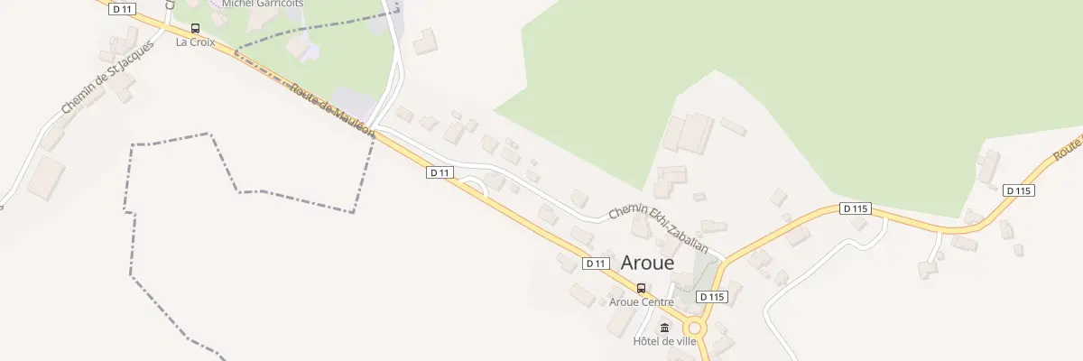 Plan du 230 Che Ekhi-Zabalian à Aroue-Ithorots-Olhaïby
