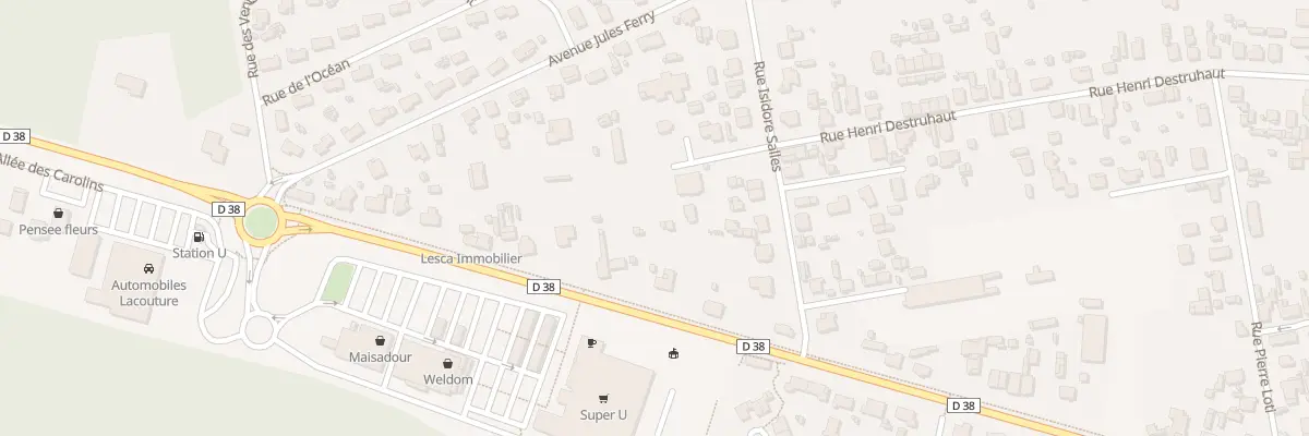 Plan du 11 Rue Isidore Salles à Morcenx-la-Nouvelle