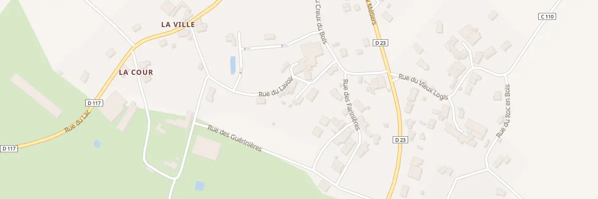 Plan du 7 Rue du lavoir à Chavagnes-les-Redoux