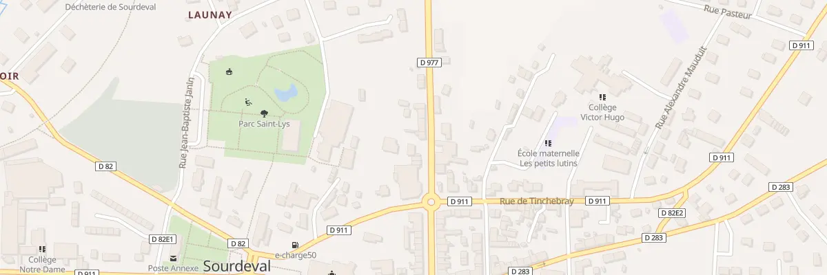 Plan du 9 Rue Jules Labiche - Sourdeval à Sourdeval