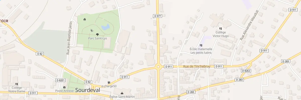 Plan du 7 Rue Jules Labiche - Sourdeval à Sourdeval