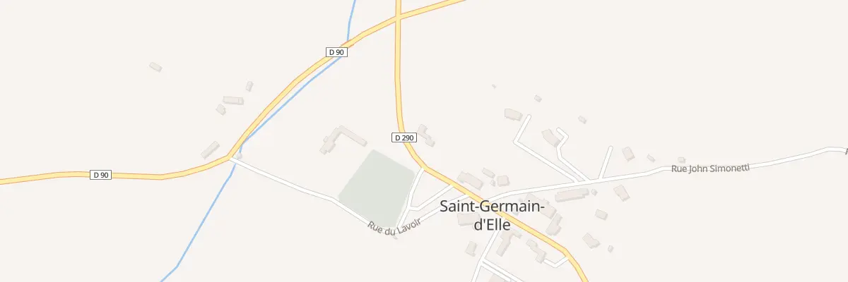 Plan du 5066 Le Bourg à Saint-Germain-d’Elle