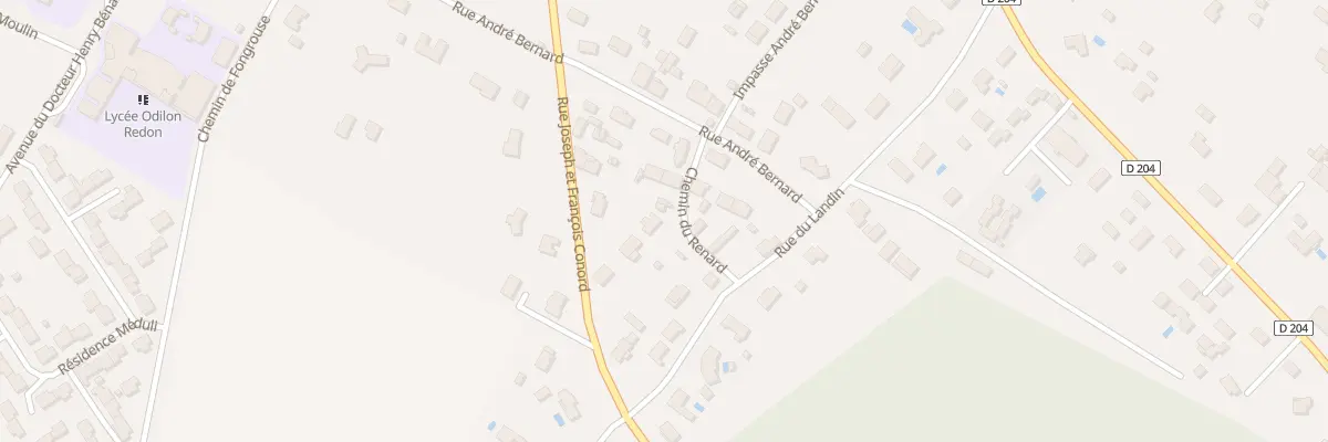 Plan du 4 Rue du Renard à Lesparre-Médoc