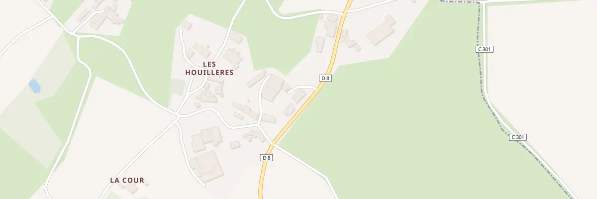 Plan du 5106 Les Houillères à Saint-Laurent-de-la-Salle