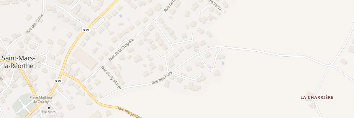 Plan du 4 Rue des Frênes à Saint-Mars-la-Réorthe