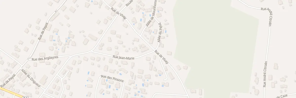 Plan du 13 Rue Jean-Marie à Mios