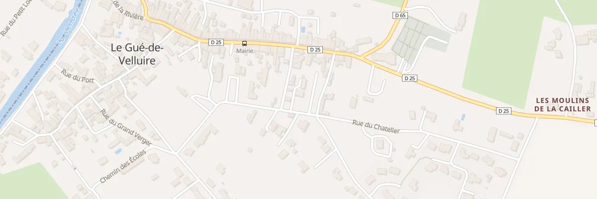 Plan du 3 Rue du châtelier au Gué-de-Velluire