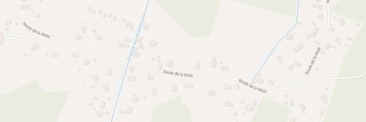 Plan du 85B Rte de la Molle à Salles