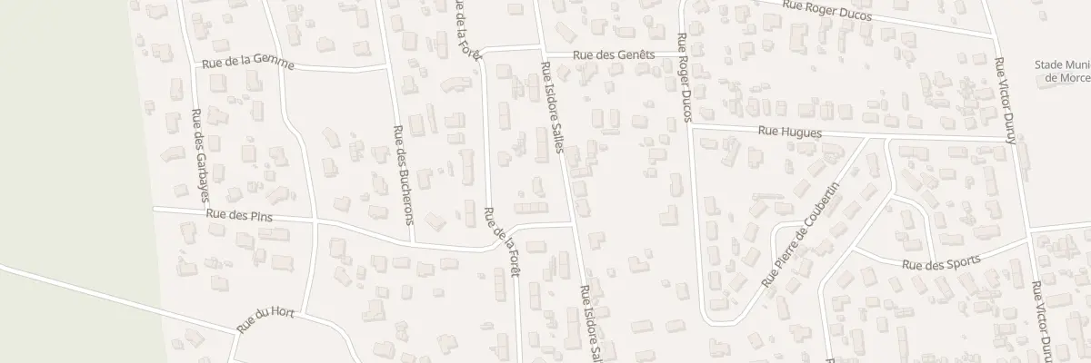 Plan du 49 Rue Isidore Salles à Morcenx-la-Nouvelle