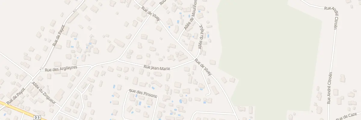 Plan du 11 Rue Jean-Marie à Mios
