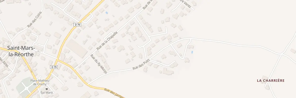Plan du 2 Rue des Frênes à Saint-Mars-la-Réorthe