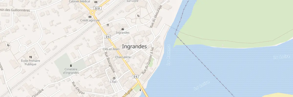Plan du 4 Pl des Halles à Ingrandes-le-Fresne-sur-Loire