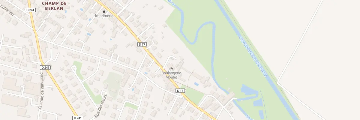Plan du 69A Rue Thiers à Saujon