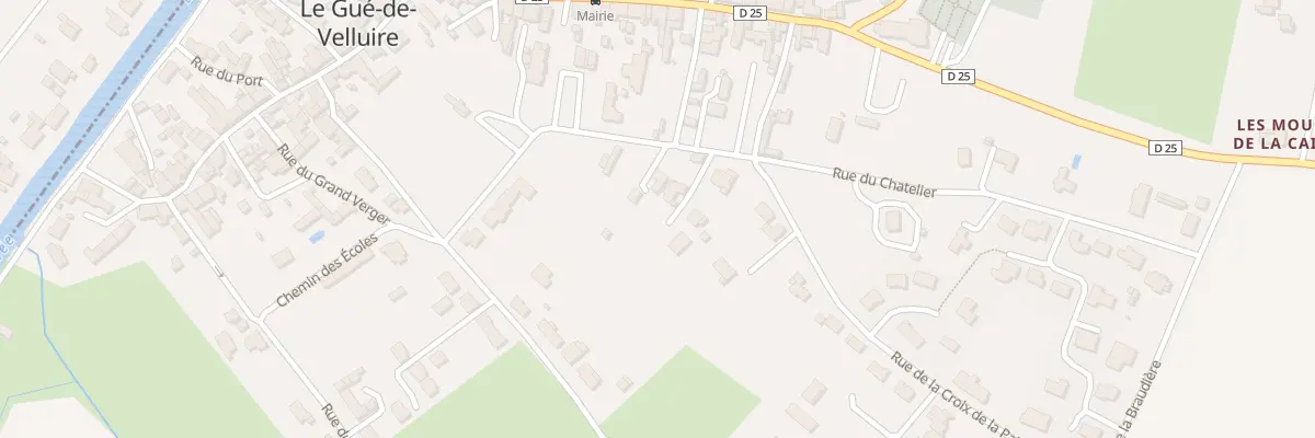 Plan du 2 Rue du châtelier au Gué-de-Velluire