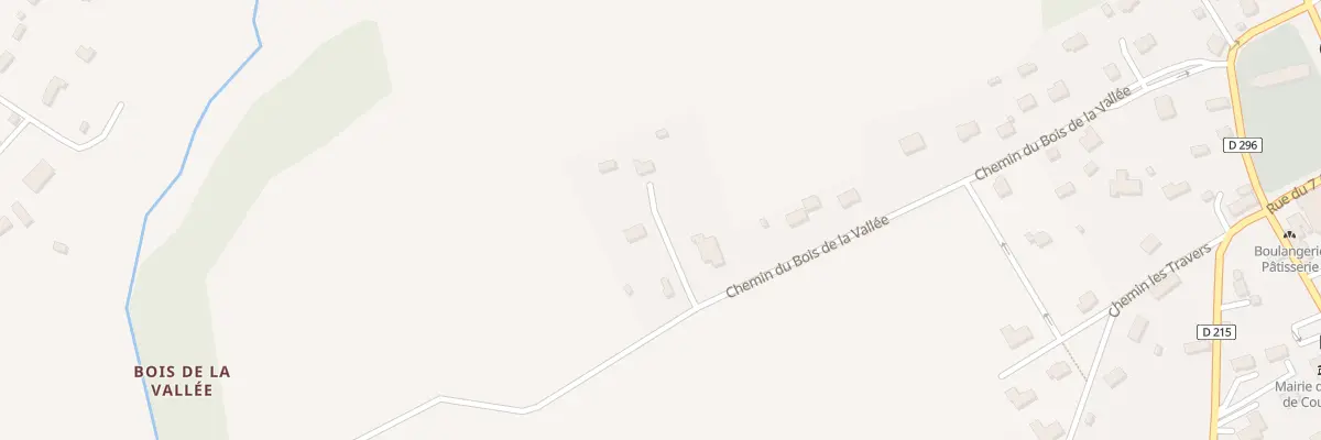 Plan du 26 Che du Bois La Vallee - Coulon à Vire Normandie