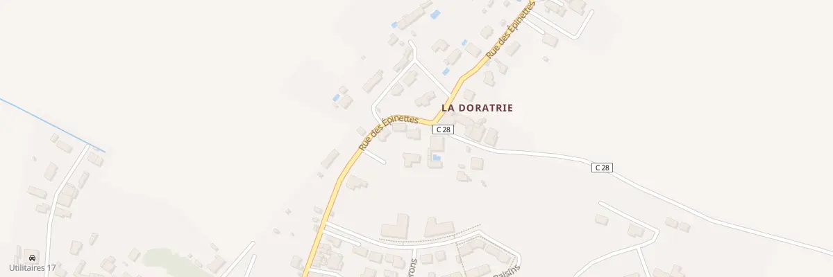 Plan du 38 Rue des Epinettes à Tonnay-Charente