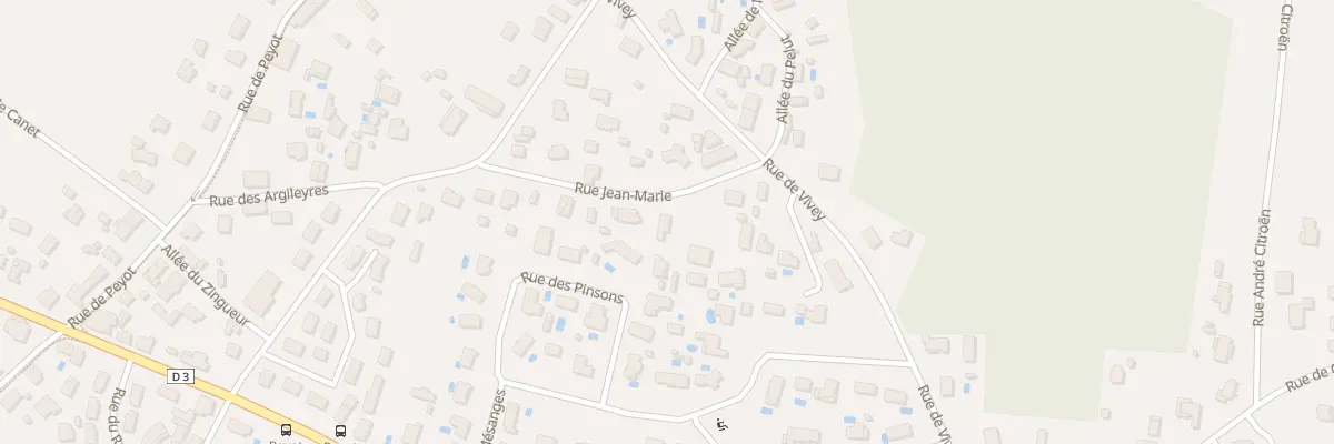 Plan du 10 Rue Jean-Marie à Mios