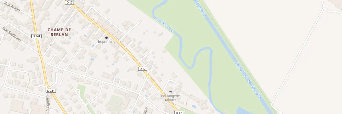 Plan du 65 Rue Thiers à Saujon
