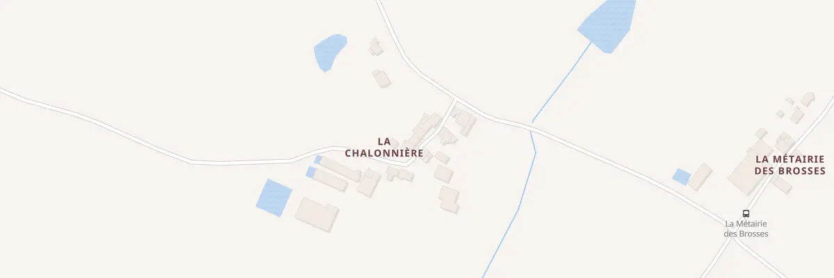 Plan du 5210 La Chalonnière à Sèvremont