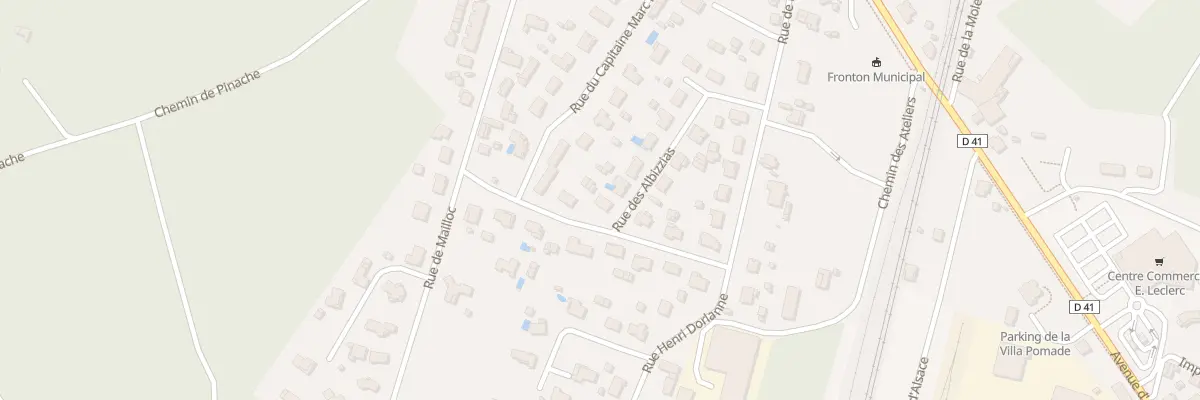 Plan du 122 Rue du Pignada à Rion-des-Landes
