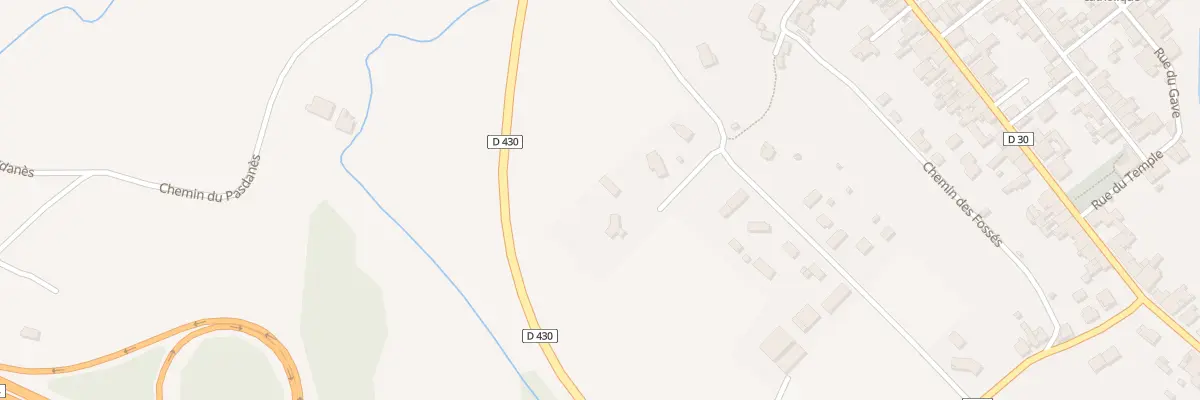 Plan du 9491 Che de Lescar à Bellocq
