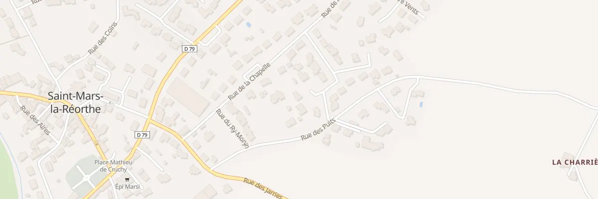 Plan du 5 Rue des Frênes à Saint-Mars-la-Réorthe
