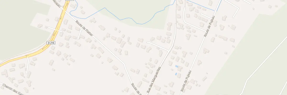 Plan du 31 Rue des Marguerites à Mios