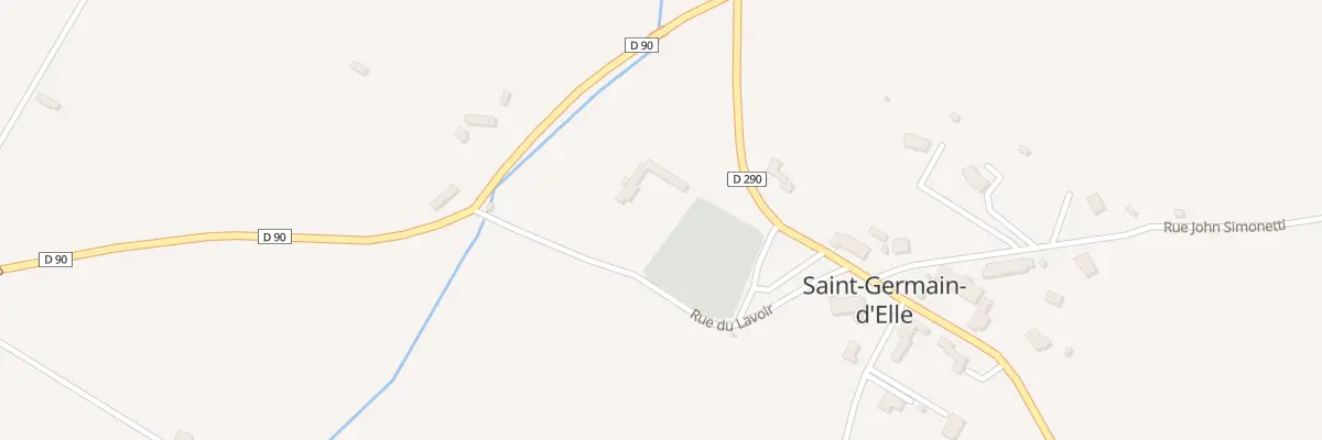 Plan du 5073 Le Bourg à Saint-Germain-d’Elle