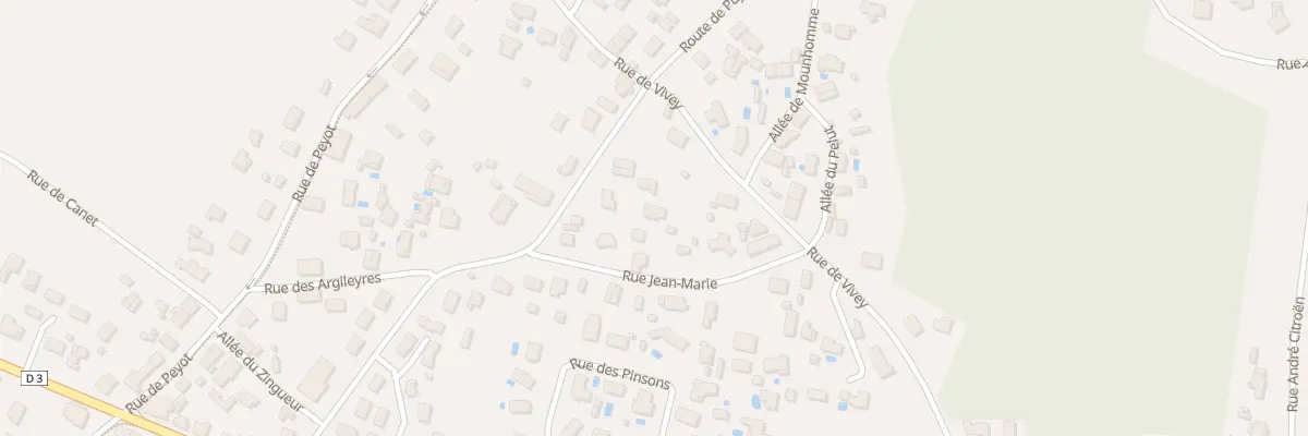 Plan du 5B Rue Jean-Marie à Mios