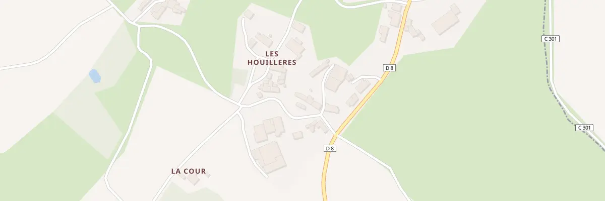 Plan du 5102 Les Houillères à Saint-Laurent-de-la-Salle