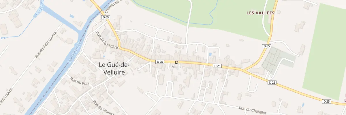 Plan du 38 Rue de l’église au Gué-de-Velluire