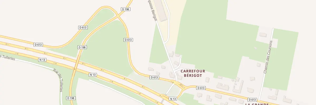 Plan du 27 Imp Berigot à Formigny La Bataille