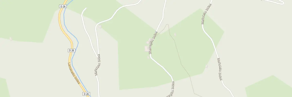 Plan du 5123 Harislur à Larrau
