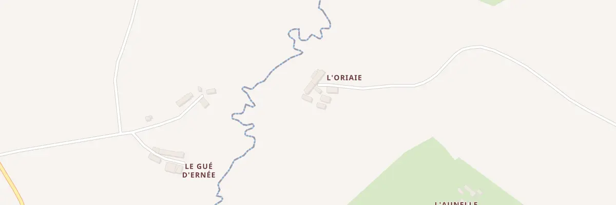Plan du 1 Loriais à Carelles