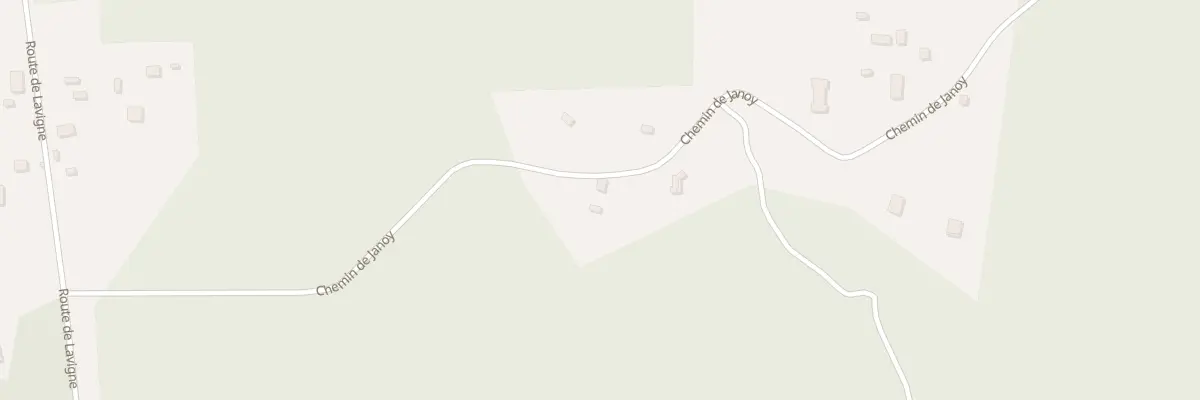 Plan du 512 Che de Janoy à Ychoux