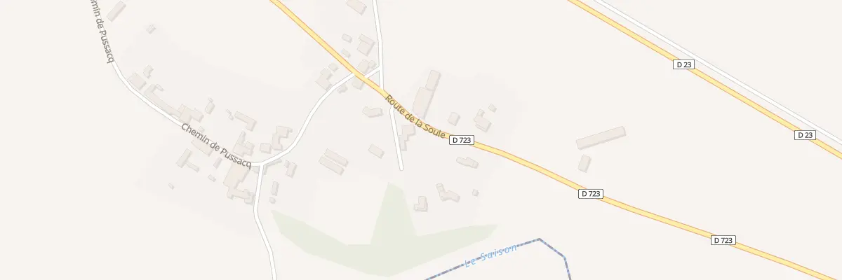 Plan du 193 Rte de la Soule à Saint-Gladie-Arrive-Munein