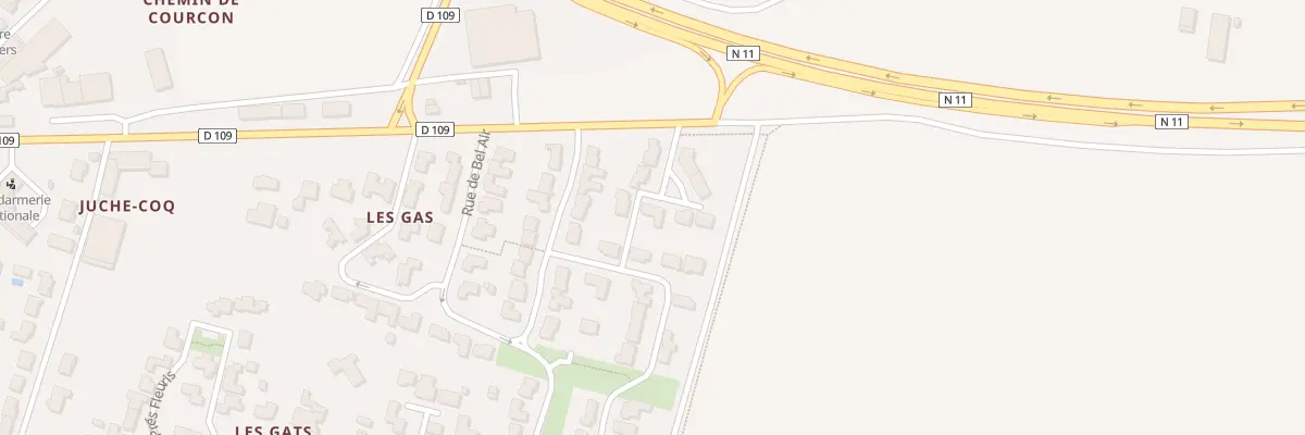 Plan du 5001F Imp des Gas à Nuaillé-d’Aunis