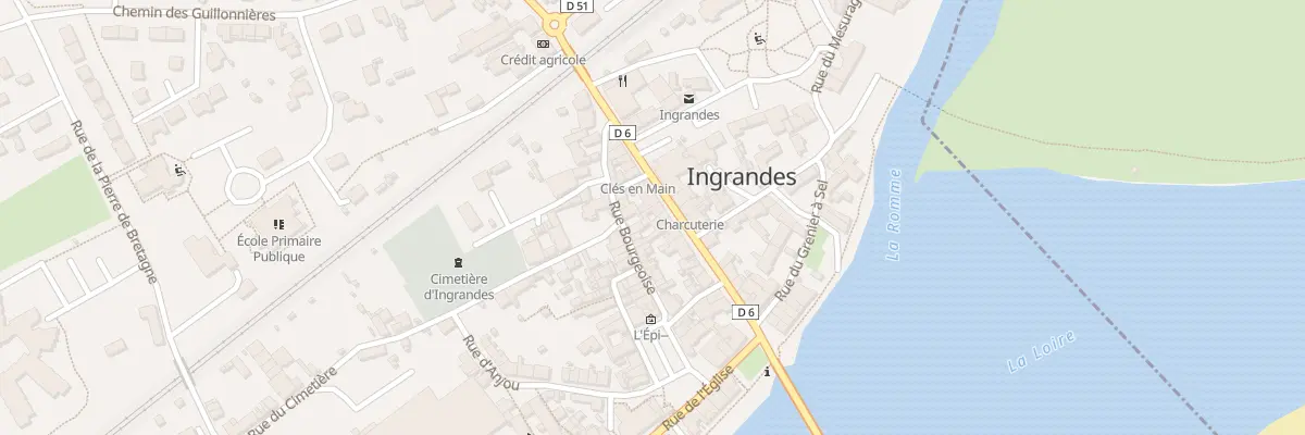 Plan du 21 Rue du Pont à Ingrandes-le-Fresne-sur-Loire