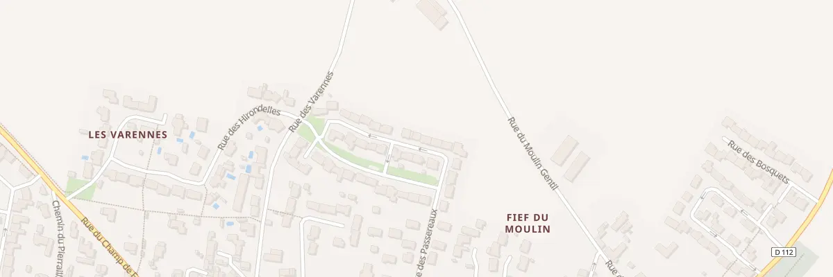 Plan du 24 Rue des Passereaux au Thou