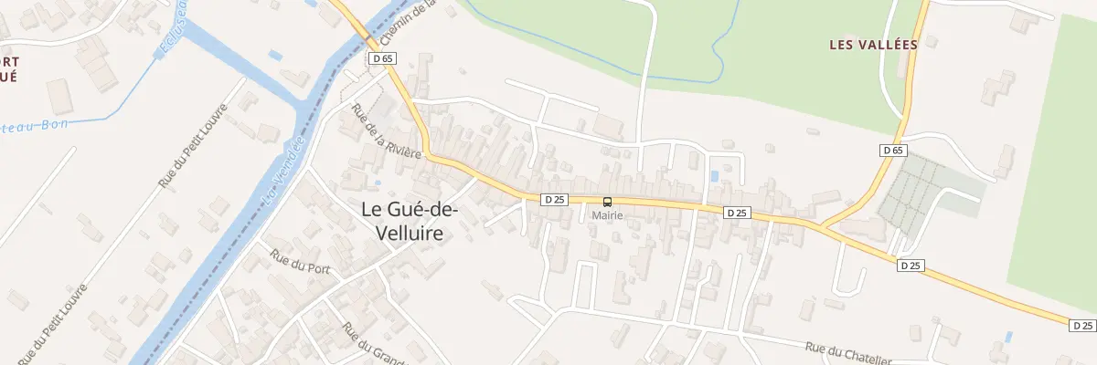 Plan du 48 Rue de l’église au Gué-de-Velluire