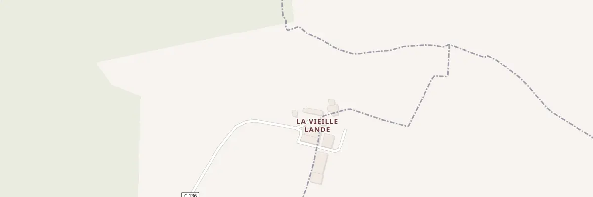 Plan du 3 La Vieille Lande à La Dorée