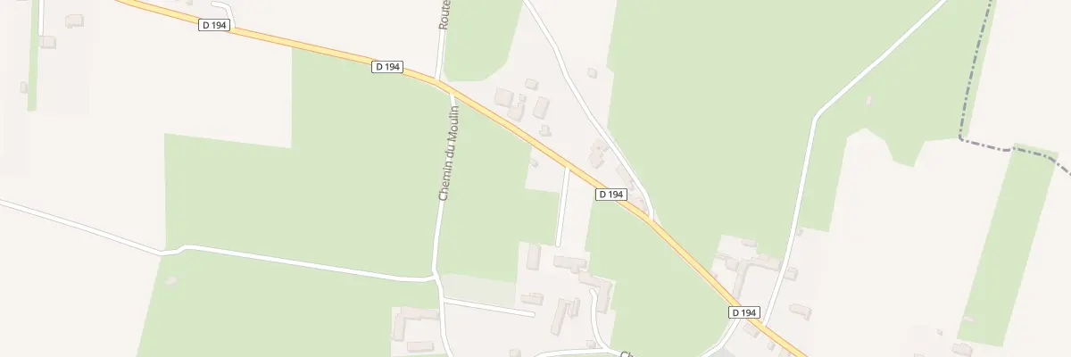 Plan du 5056 L’Entretenant (Louvieres) à Formigny La Bataille
