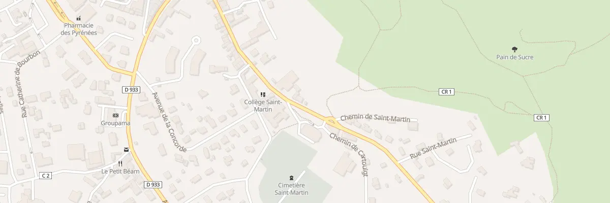 Plan du 39 Rue Saint-Martin à Salies-de-Béarn