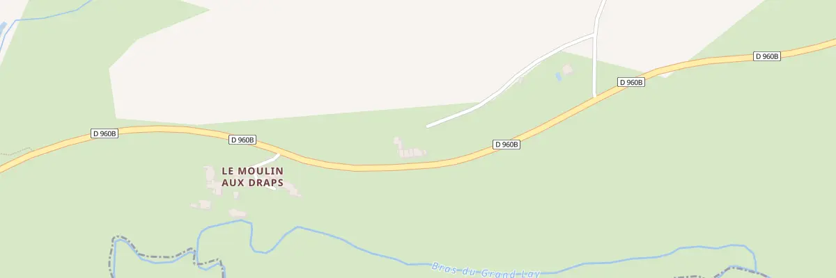 Plan du 2 Le Moulin aux Draps au Boupère