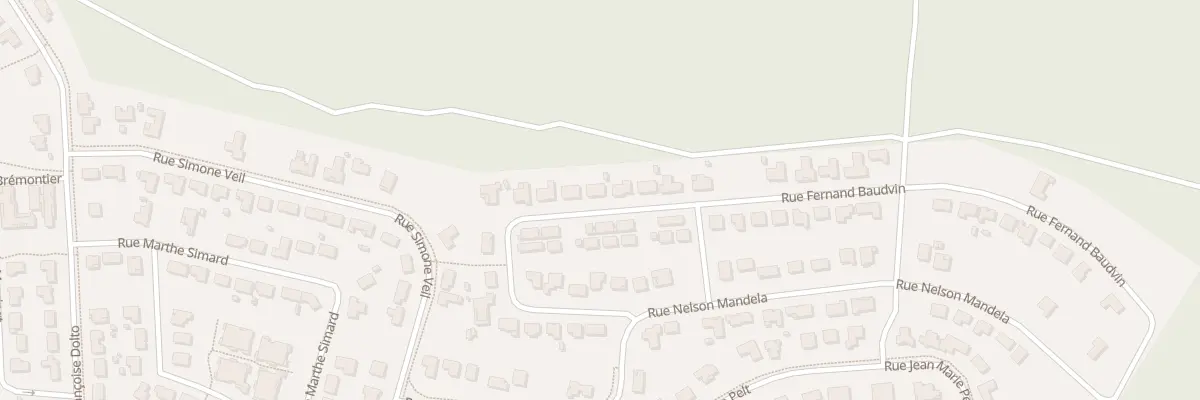 Plan du 27 Rue Fernand Baudvin à Mios
