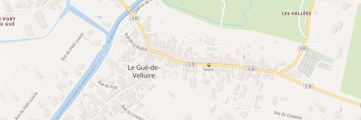 Plan du 52T Rue de l’église au Gué-de-Velluire