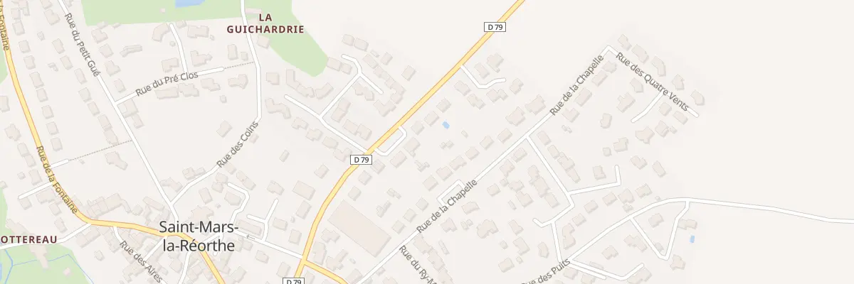 Plan du 24 Rue Anne Chenueau à Saint-Mars-la-Réorthe