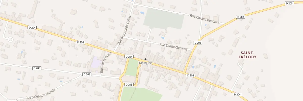 Plan du 8 Rue Sainte Gemme à Lesparre-Médoc