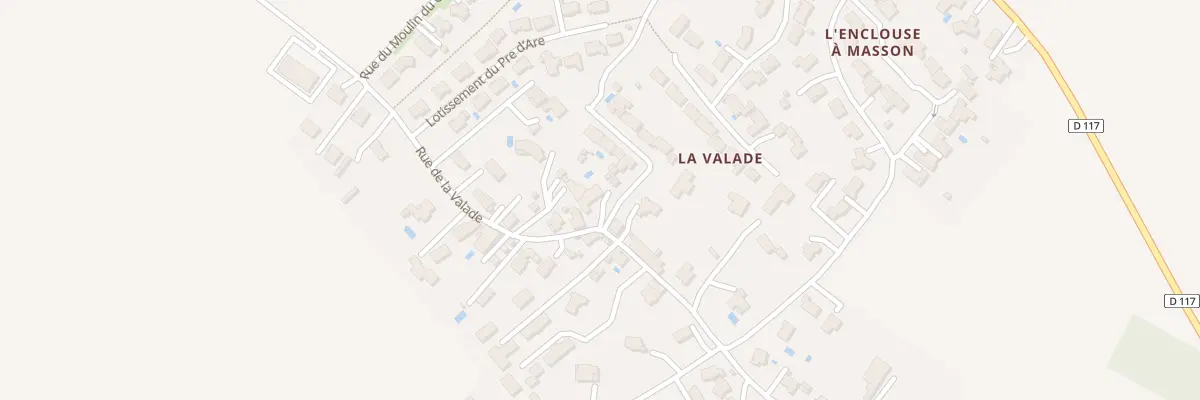 Plan du 18 Rue de la Valade à Semussac